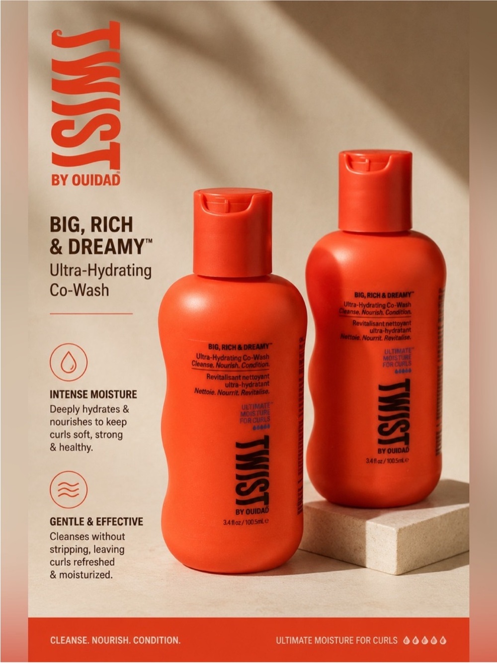 Twist by Ouidad Big, Rich & Dreamy Ultra-Hydrating Co-Wash